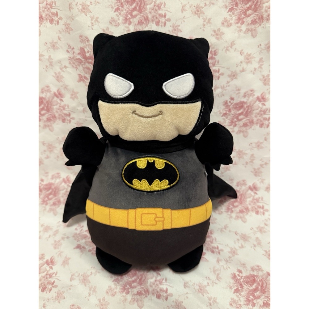 Squishmallows HugMees Batman DC Comics Plush Stuffed Animal 12"
